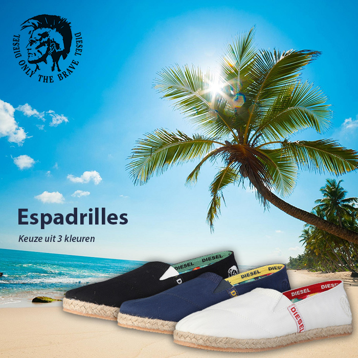 24 Deluxe - Diesel Espadrilles Zomerschoenen 24 Deluxe - Diesel Espadrilles Zomerschoenen