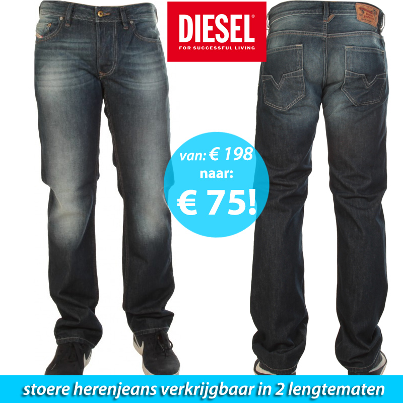 24 Deluxe - Diesel Larkee Spijkerbroek 24 Deluxe - Diesel Larkee Spijkerbroek