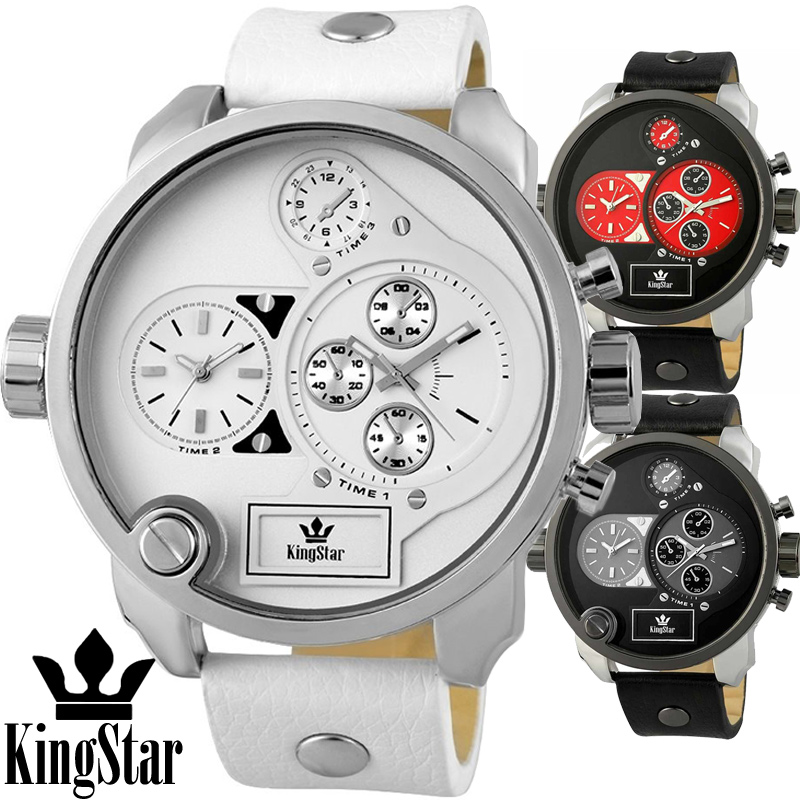 24 Deluxe - Diesel Look Xxl Horloge