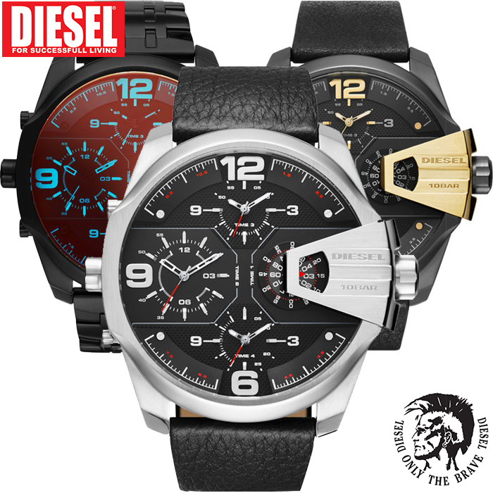 24 Deluxe - Diesel Uber Chief Xxl Horloges 24 Deluxe - Diesel Uber Chief Xxl Horloges