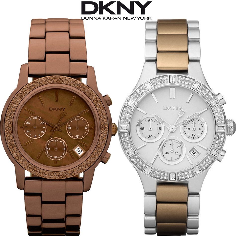 24 Deluxe - Dkny Chronograaf Horloge