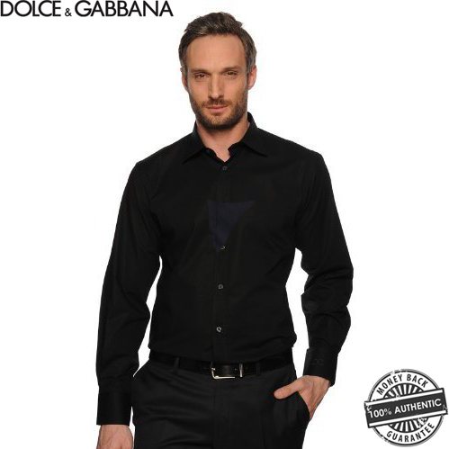 24 Deluxe - Dolce & Gabbana Slim Fit Overhemd 24 Deluxe - Dolce & Gabbana Slim Fit Overhemd