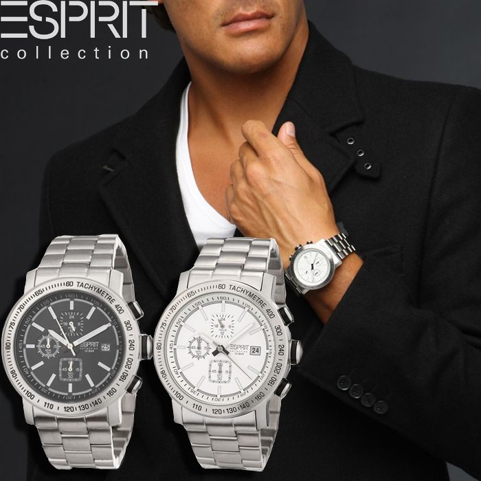 24 Deluxe - Esprit Collection Heren Chronograaf