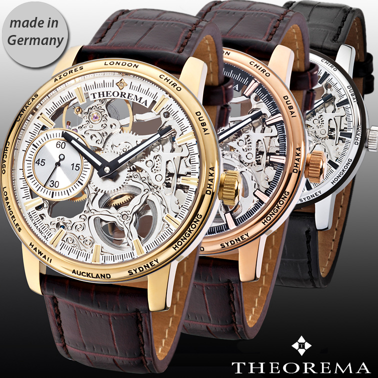 24 Deluxe - Exclusief Mechanisch Horloge By Theorema