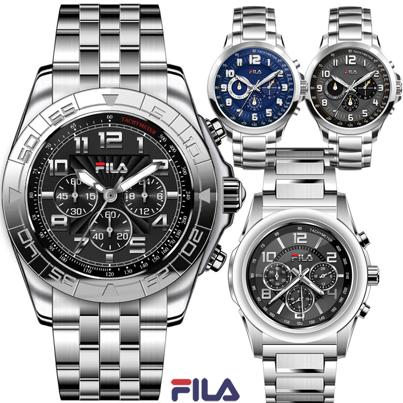 24 Deluxe - Fila Chronograaf Horloge 24 Deluxe - Fila Chronograaf Horloge