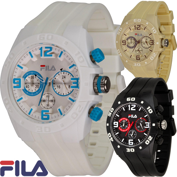 24 Deluxe - Fila Dimension Chronograaf Horloge