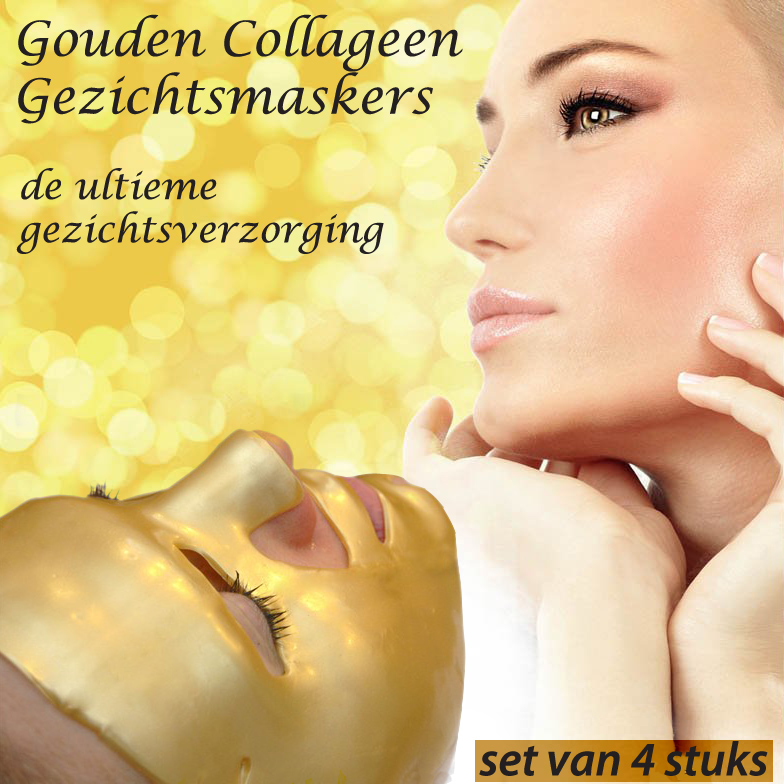 24 Deluxe - Gouden Collageen Gezichtsmasker 24 Deluxe - Gouden Collageen Gezichtsmasker