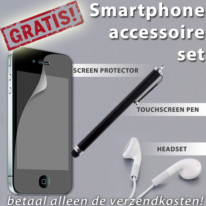 24 Deluxe - Gratis Ipv €24,95 Smartphone Accessoire Set