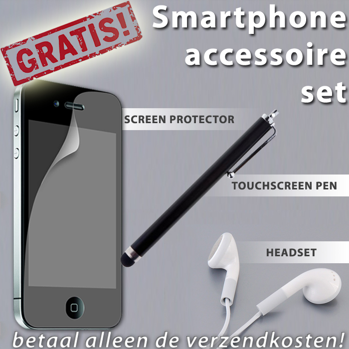 24 Deluxe - Gratis Ipv €24,95 Smartphone Accessoire Set 24 Deluxe - Gratis Ipv €24,95 Smartphone Accessoire Set