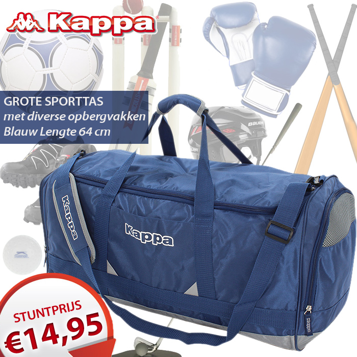 24 Deluxe - Grote Kappa Sporttas 24 Deluxe - Grote Kappa Sporttas