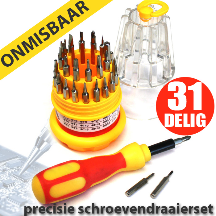 24 Deluxe - Handige Precisie Gereedschapset 24 Deluxe - Handige Precisie Gereedschapset