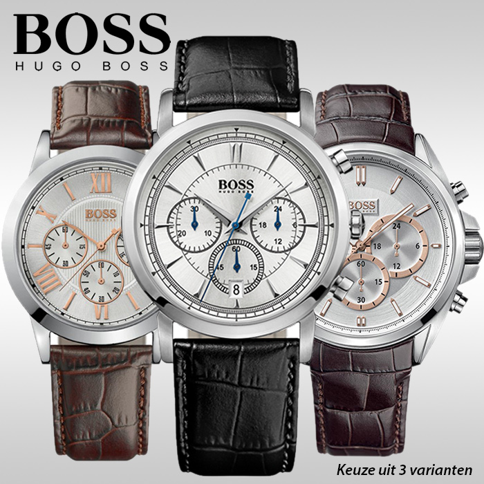 24 Deluxe - Hugo Boss Chronograaf Horloges 24 Deluxe - Hugo Boss Chronograaf Horloges