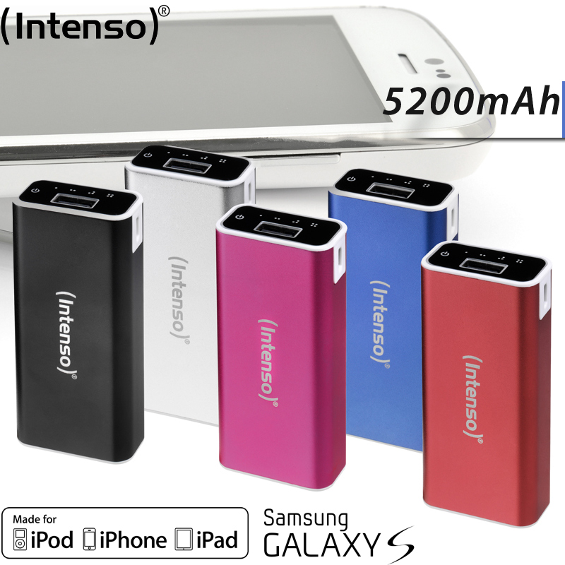 24 Deluxe - Intenso Usb Powerbank 5200Mah