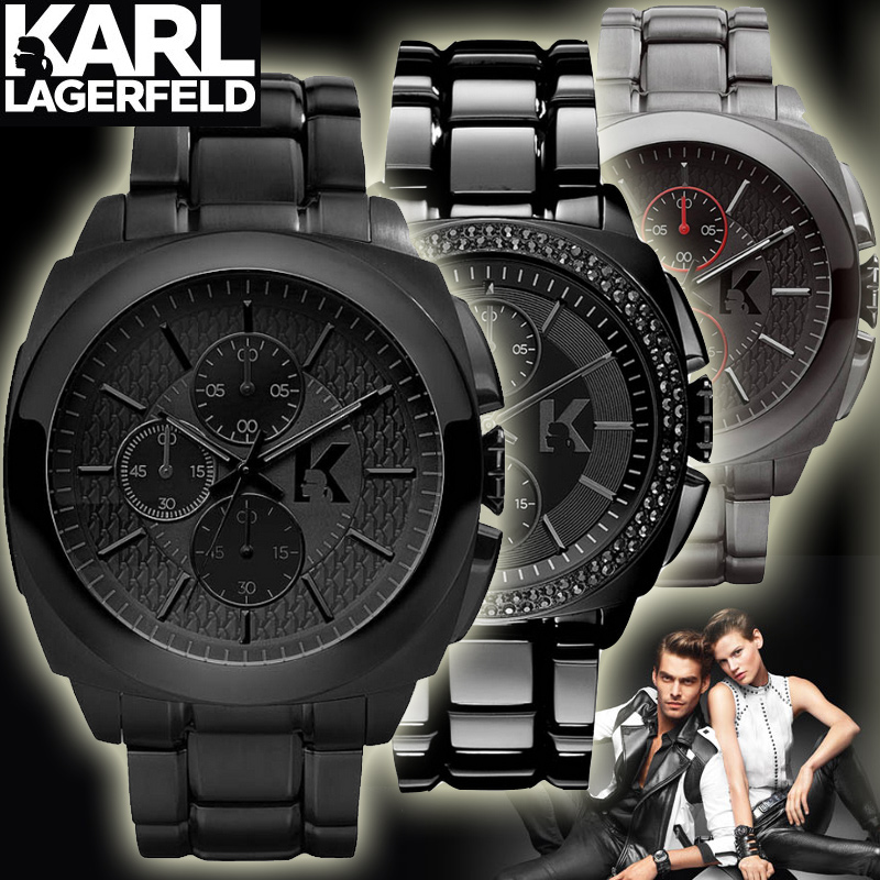 24 Deluxe - Karl Lagerfeld Chronograaf Horloges