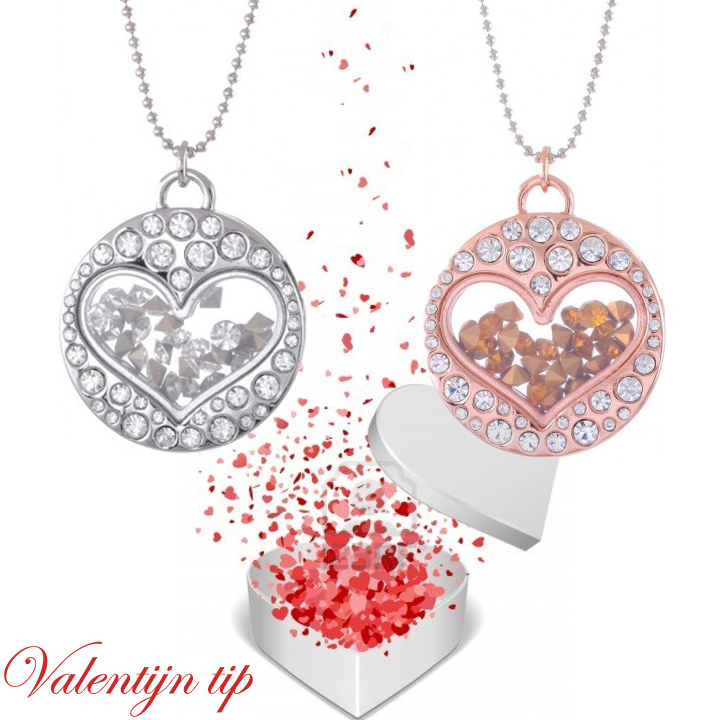 24 Deluxe - Ketting Met Super Mooi Hartje 24 Deluxe - Ketting Met Super Mooi Hartje