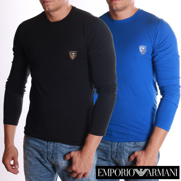 24 Deluxe - Lange Mouw Shirts Van Armani 24 Deluxe - Lange Mouw Shirts Van Armani