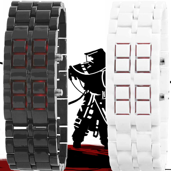 24 Deluxe - Led Samurai Horloge 24 Deluxe - Led Samurai Horloge