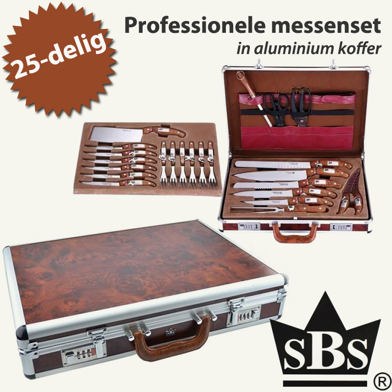 24 Deluxe - Luxe 25-Delige Messenset