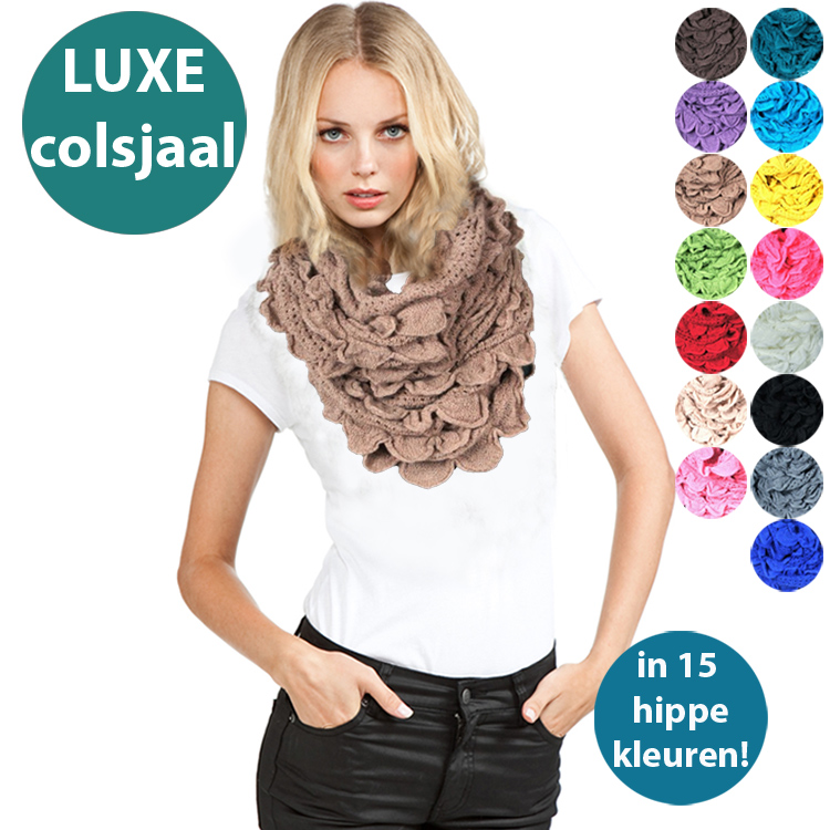24 Deluxe - Luxe Colsjaal 24 Deluxe - Luxe Colsjaal