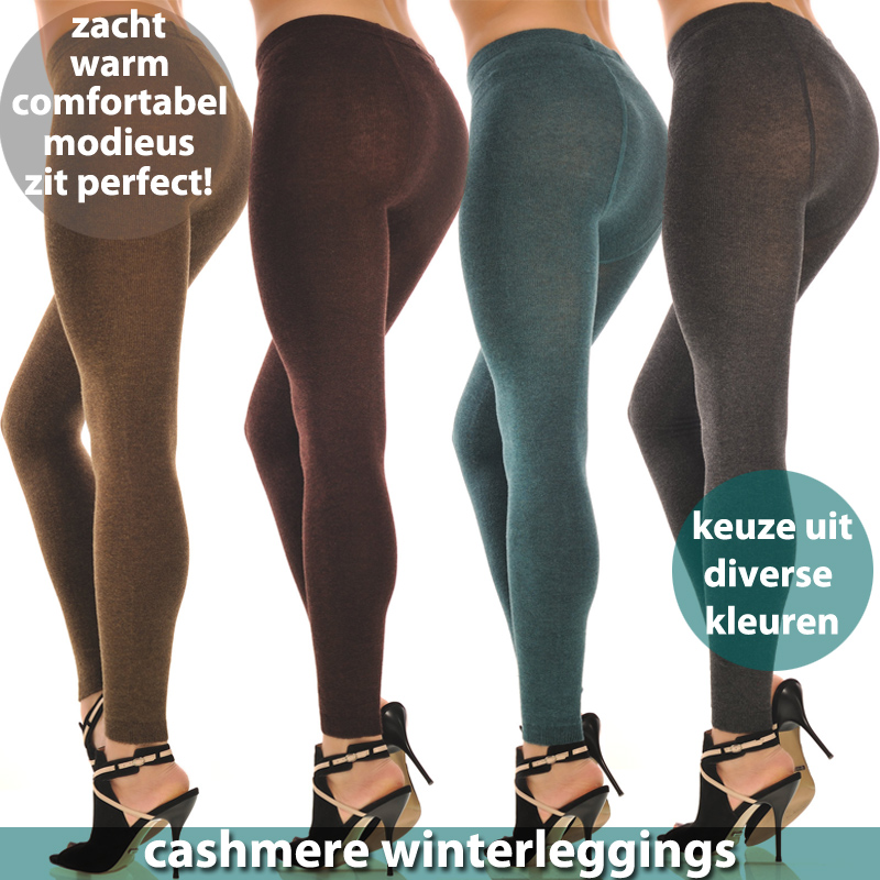 24 Deluxe - Luxueuze Cashmere Winter Leggings
