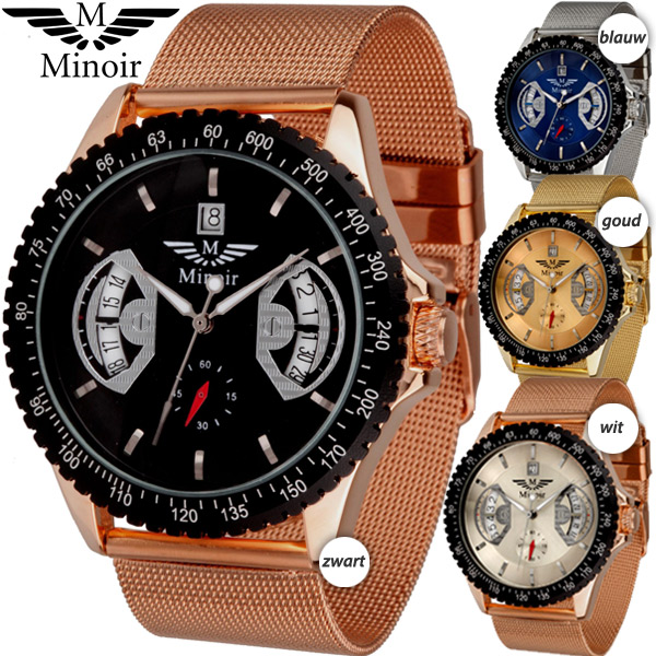 24 Deluxe - Minoir Prenois Automaat Horloge 24 Deluxe - Minoir Prenois Automaat Horloge