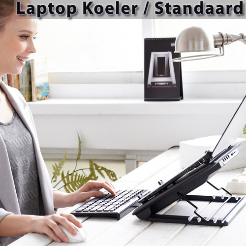 24 Deluxe - Notebook Koeler / Standaard 24 Deluxe - Notebook Koeler / Standaard