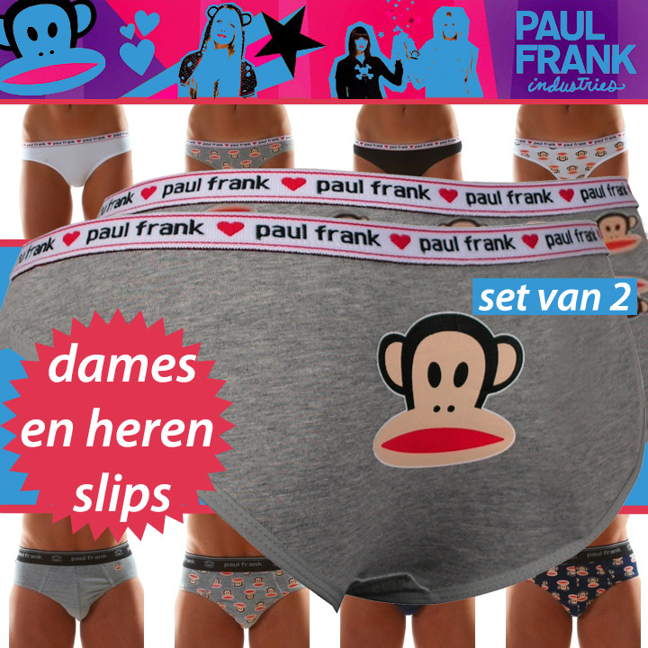 24 Deluxe - Paul Frank Onderbroeken 2-Pack