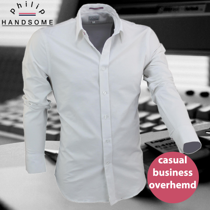 24 Deluxe - Philip Handsome Casual Overhemd