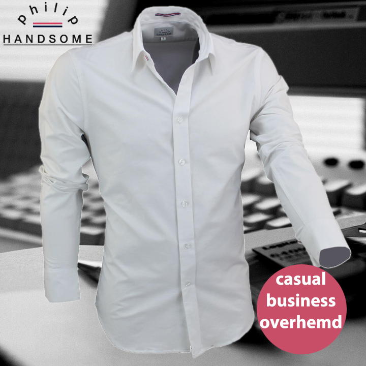 24 Deluxe - Philip Handsome Casual Overhemd 24 Deluxe - Philip Handsome Casual Overhemd