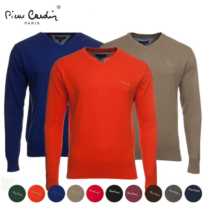24 Deluxe - Pierre Cardin V-hals Trui 24 Deluxe - Pierre Cardin V-hals Trui