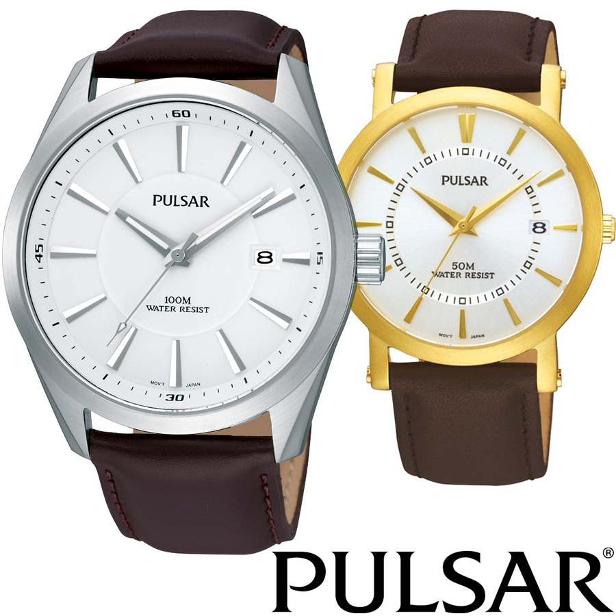 24 Deluxe - Pulsar Klassiek Herenhorloge