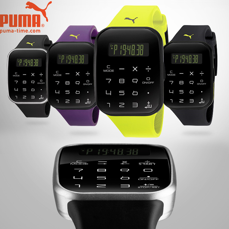 24 Deluxe - Puma Calculus Lcd Horloge