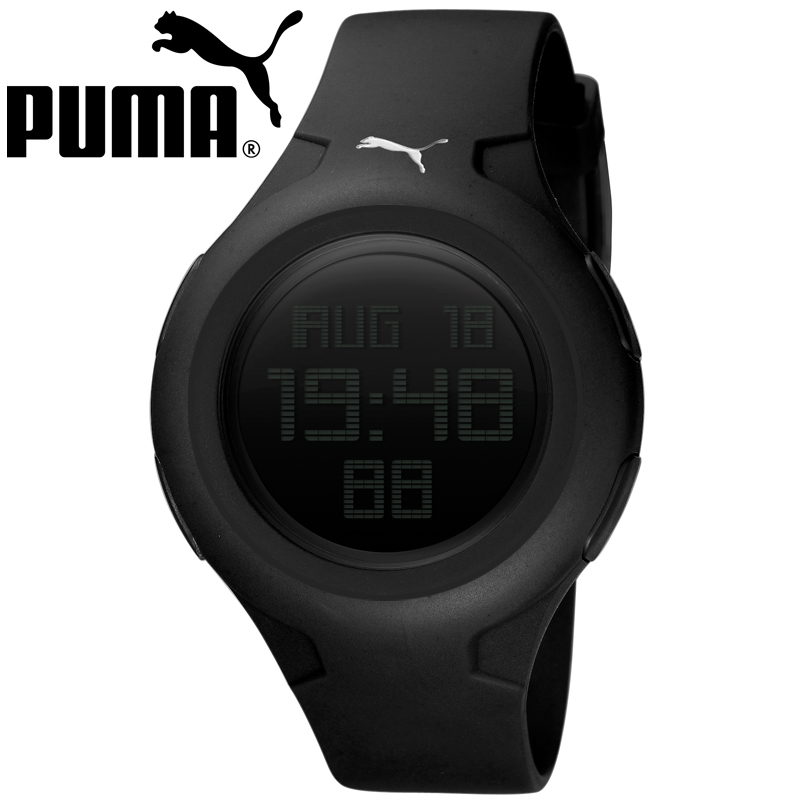 24 Deluxe - Puma Spin Black Digitaal Horloge Pu910441001 24 Deluxe - Puma Spin Black Digitaal Horloge Pu910441001