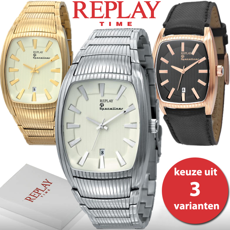 24 Deluxe - Replay Spaceliner Horloges 24 Deluxe - Replay Spaceliner Horloges