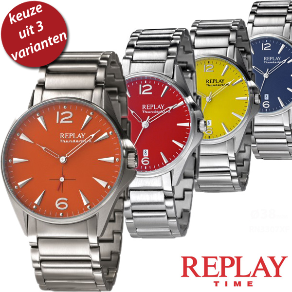 24 Deluxe - Replay Thunderbird Horloges