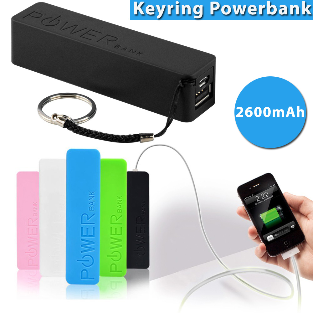 24 Deluxe - Sleutelhanger Powerbank 2600Mah