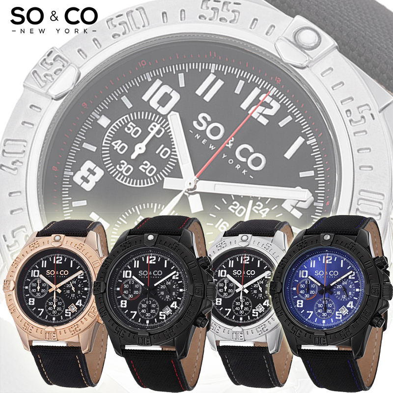 24 Deluxe - So&Co New York Herenhorloge 24 Deluxe - So&Co New York Herenhorloge