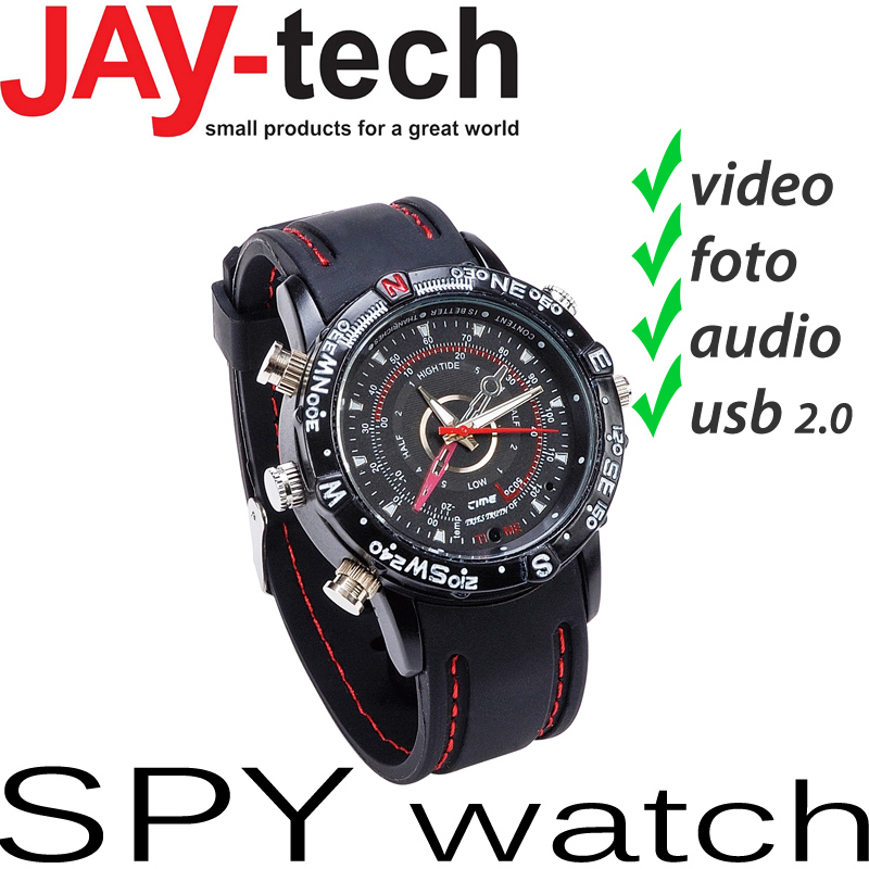 24 Deluxe - Spy Horloge Met Video En Foto Functie 24 Deluxe - Spy Horloge Met Video En Foto Functie