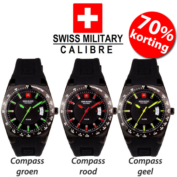 24 Deluxe - Swiss Military Calibre Compass