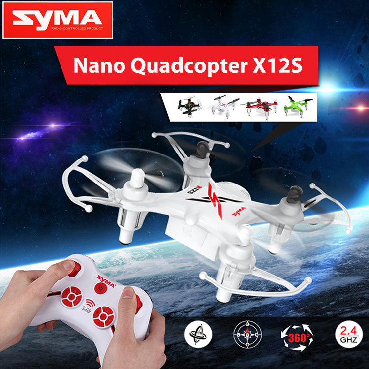 24 Deluxe - Syma X12s Nano Quadcopter