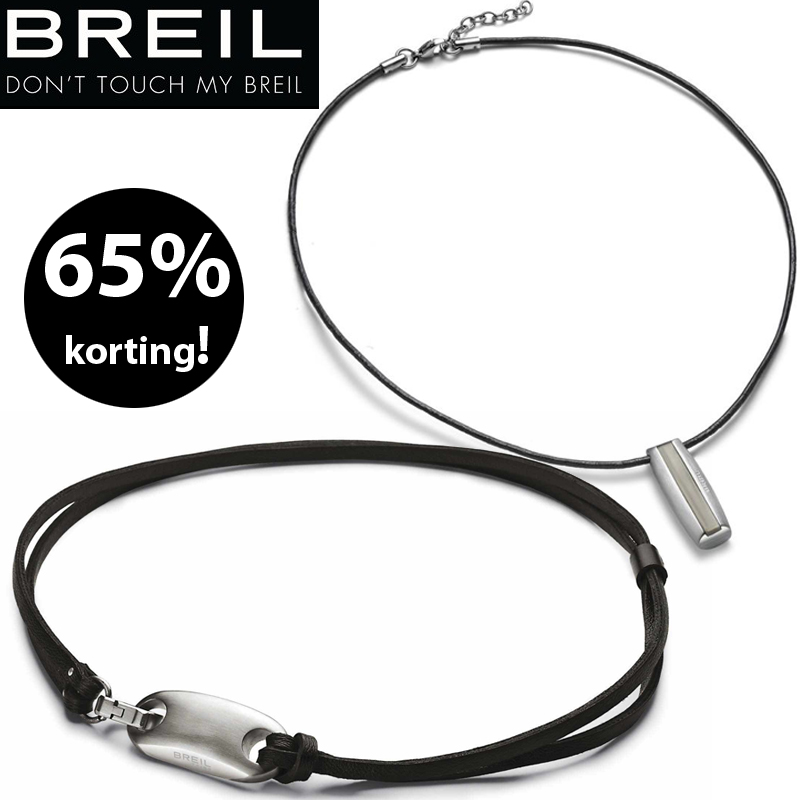24 Deluxe - Trendy Breil Halsketting Unisex