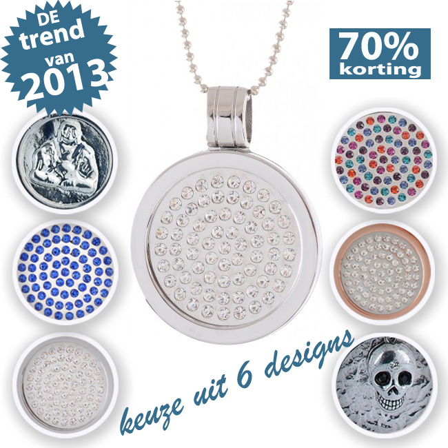 24 Deluxe - Trendy Muntketting