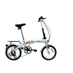 One Time Deal - 16 Inch Vouwfiets Met 6 Shimano Versnellingen One Time Deal - 16 Inch Vouwfiets Met 6 Shimano Versnellingen