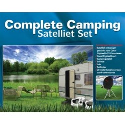 One Time Deal - Canal Digitaal Complete Camping-satellietset + Kaart One Time Deal - Canal Digitaal Complete Camping-satellietset + Kaart