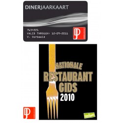 One Time Deal - De Nationale Restaurantgids + Diner Jaarkaart