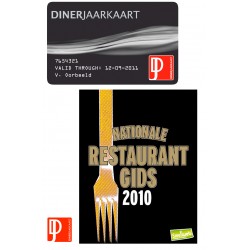 One Time Deal - De Nationale Restaurantgids + Diner Jaarkaart One Time Deal - De Nationale Restaurantgids + Diner Jaarkaart