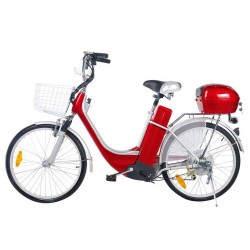 One Time Deal - Electrische Fiets Zwart (Lage Instap)