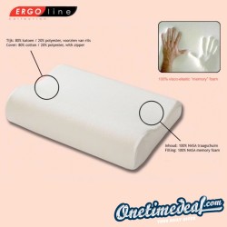 One Time Deal - Ergoline Fit Foam Hoofdkussen One Time Deal - Ergoline Fit Foam Hoofdkussen