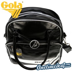 One Time Deal - Gola Hippe Schoudertas Kleur Zwart (Unisex) One Time Deal - Gola Hippe Schoudertas Kleur Zwart (Unisex)