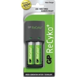 One Time Deal - Gp Oplader + Batterijen Ar02, 2 X 210Aa Mah One Time Deal - Gp Oplader + Batterijen Ar02, 2 X 210Aa Mah